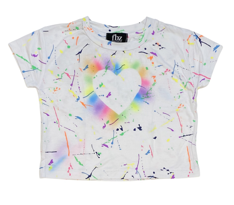 FBZ Heart Splatter Tee