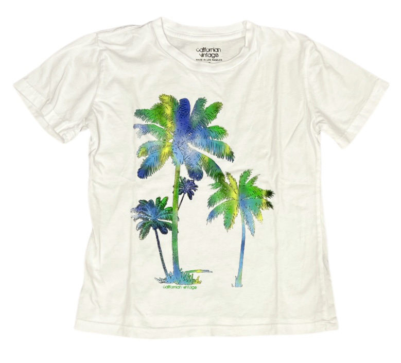 Californian Vintage Sunset Palms Tee