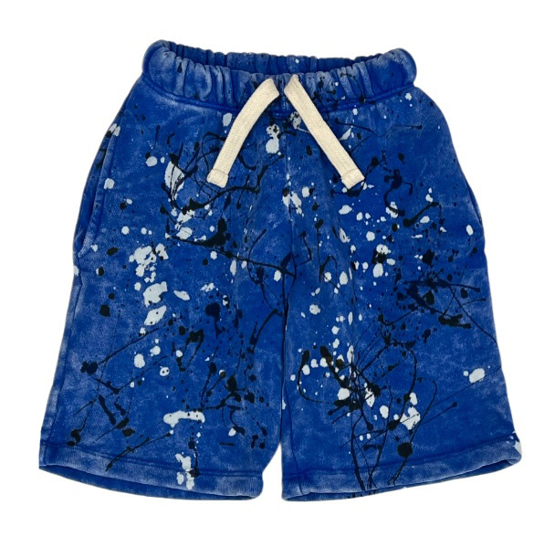 Californian Vintage Cobalt Splatter Shorts