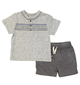 Splendid Getaway Stripe Short Set