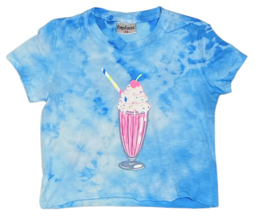 Firehouse Brt Aqua Cloud TD Milkshake Tee