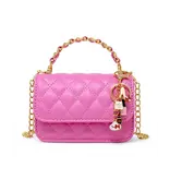 Quilted Fancy Charms Purse