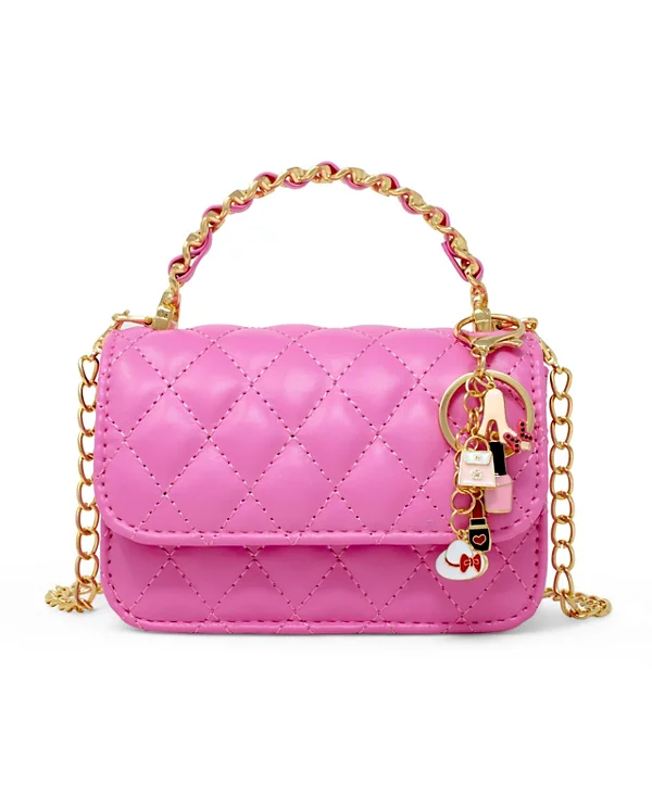 Quilted Fancy Charms Purse