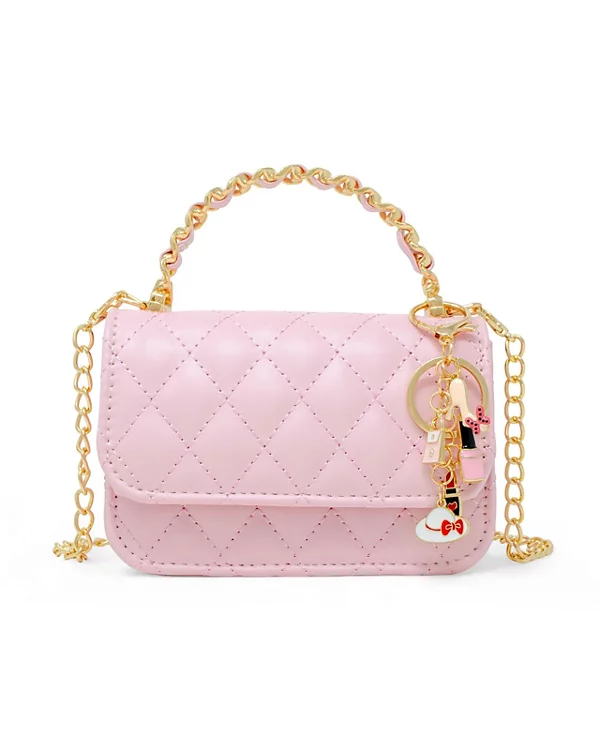 Quilted Fancy Charms Purse