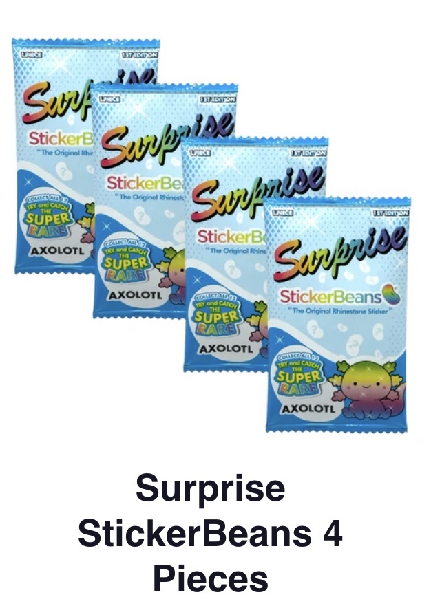 Surprise StickerBeans 4 pack