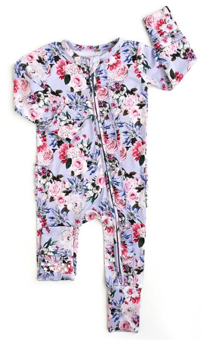 Gigi & Max Emerson Ruffle Zip Romper
