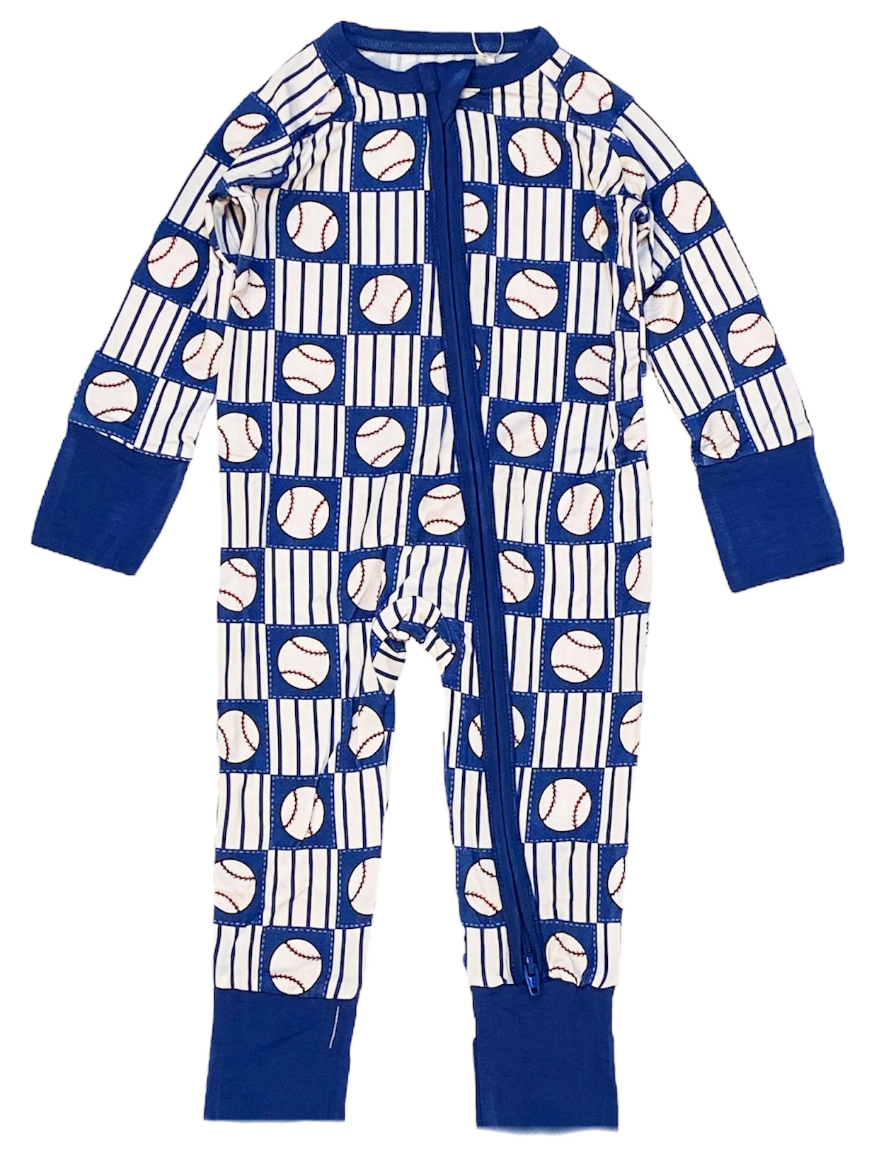 Dream Big Grand Slam Zipper Footie