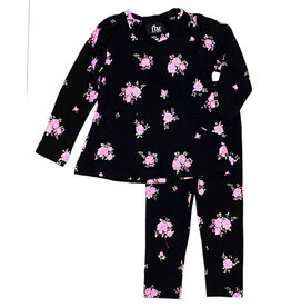 FBZ Pink Roses Infant Legging Set