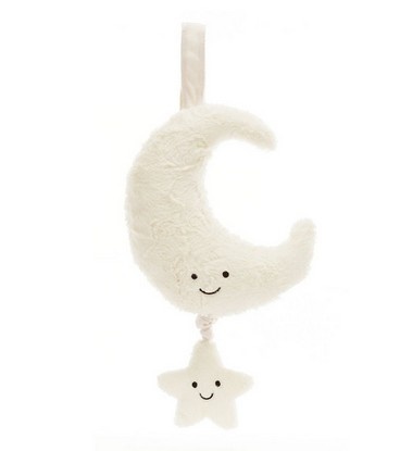Jellycat Amuseables Moon Musical Pull
