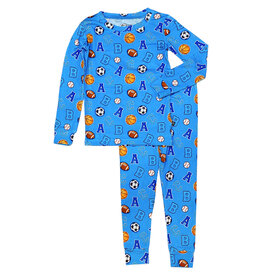 Lev Alphabet Sports PJ Set