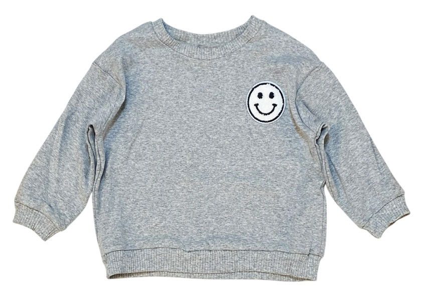 LPK Grey Smiley Inf Sweatshirt