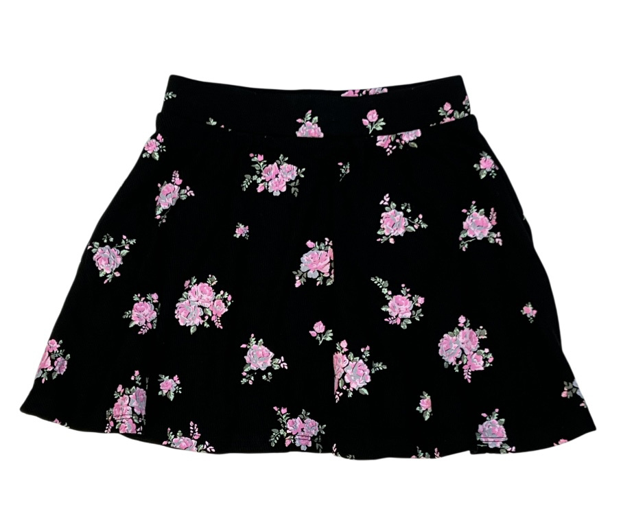 FBZ Pink Roses Circle Skirt