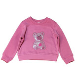 Dori Hot Pink Teddy Bear Sweatshirt