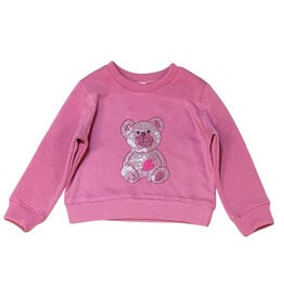 Dori Hot Pink Teddy Bear Sweatshirt