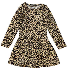 Dori Leopard Soft Ribbed Dress