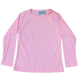 Dori Pink LS Ribbed Top