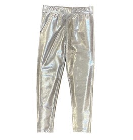 Dori Silver Lame Legging