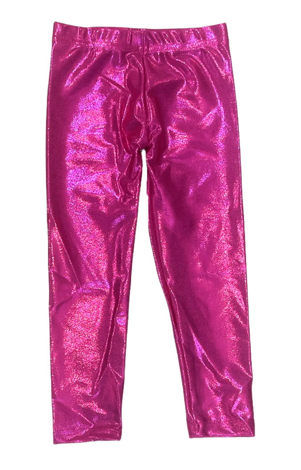 Dori Hot Pink Lame Legging
