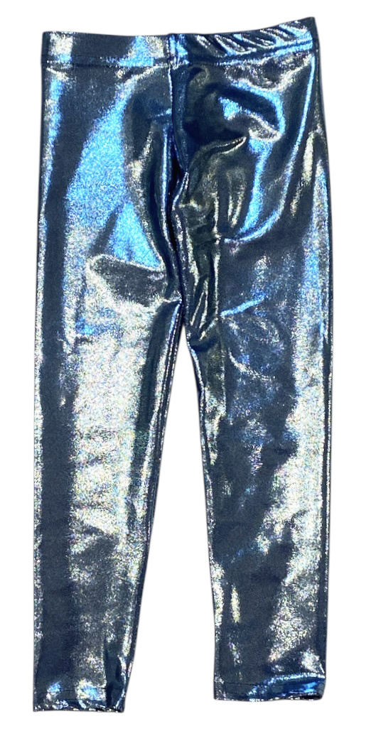 Dori Lt Blue Lame Legging