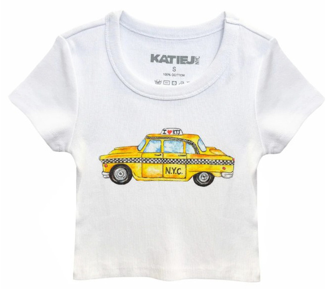 KatieJ NYC Taxi SS Tee