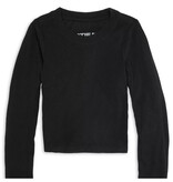 KatieJ NYC Livi Black L/S top