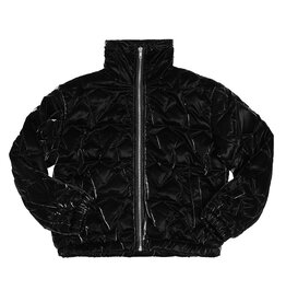 Mia Puff Black Stars Jacket