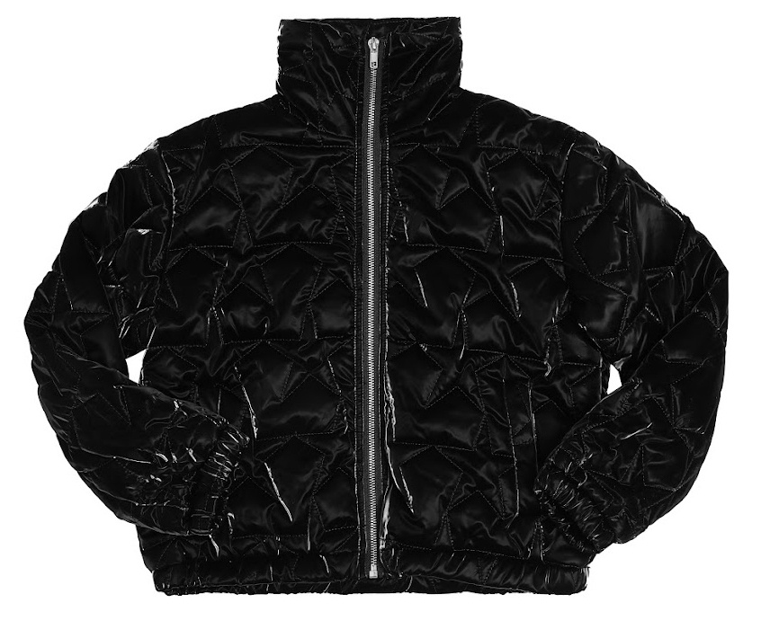Mia Puff Black Stars Jacket
