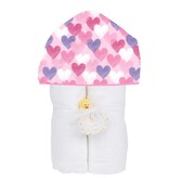 Baby Jar Doodle Hearts Towel Set