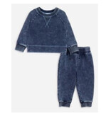 Splendid Blue Dark Rinse Jogger Set