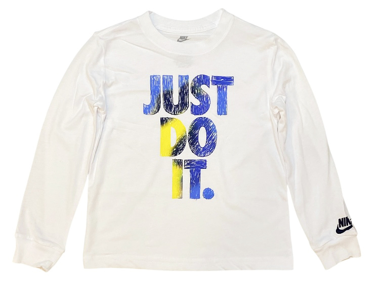 Nike White Just Do It Chalk Top