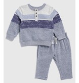 Splendid Blake Block Stripe Pant Set