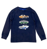 Mish Enz Navy Classic Cars LS Tee