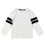 Mish White w/Blk Stripe Thermal Inf. Top
