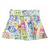 Labubu Insp. Bright Skater Skirt