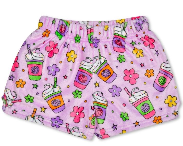 IScream Pumpkin Lattes Plush Shorts