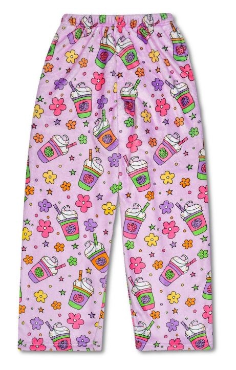 IScream Pumpkin Lattes Plush Pants