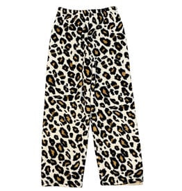 Love & Kisses Leopard Plush Pants