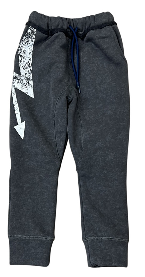 Appaman Washed Grey Sidewalk Sweatpants