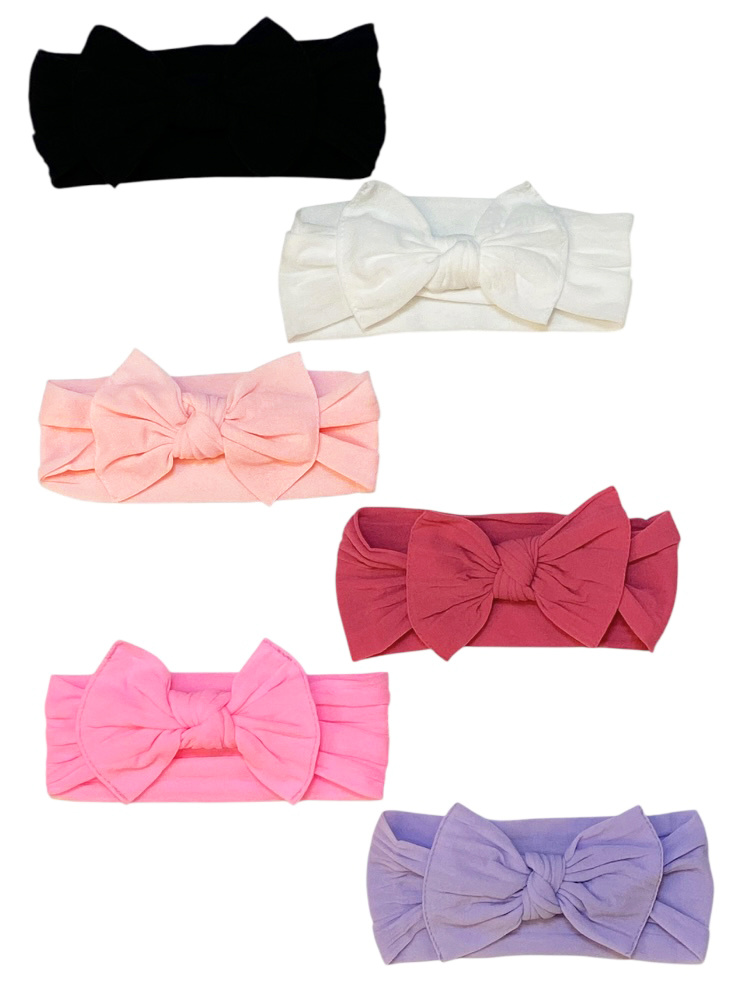 Baby Bling Solid Knot Headband  - 7 colors