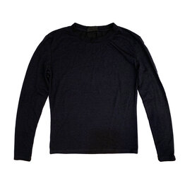 Firehouse Solid Black LS Tee