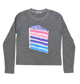 Firehouse Grey Piece of Cake LS Tee
