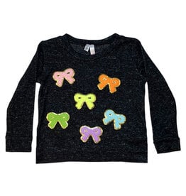 Malibu Sugar Char Hacci Bows Top