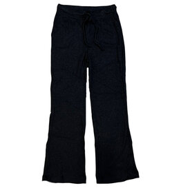 FBZ Black Sparkle Ribbed Pants