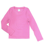 Suzette Bubble Gum Ribbed LS Top