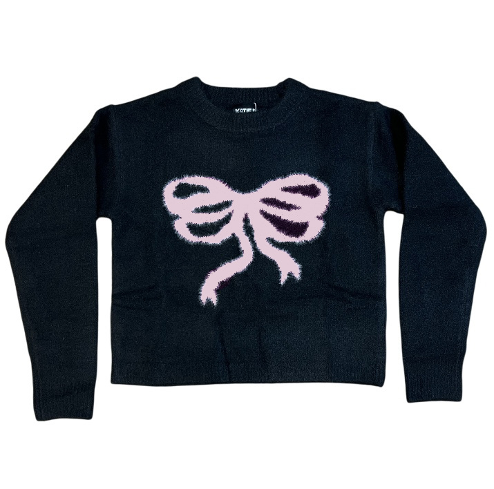KatieJ NYC Maggie Bow Sweater