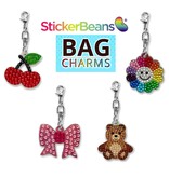 StickerBeans Rhinestone Bag Charm - 4 options