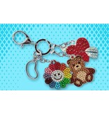 StickerBeans Rhinestone Bag Charm - 4 options