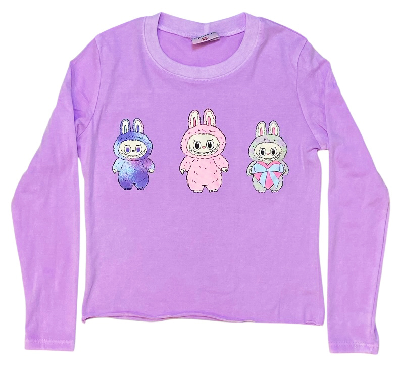 Firehouse Grape Labubu LS Tee