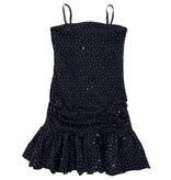 FBZ Black Silver Rhinestud Dress