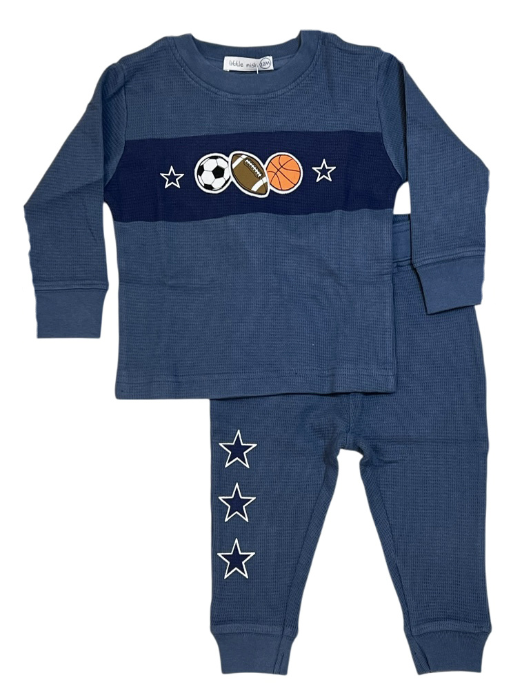 Little Mish Denim All Star Thermal Set